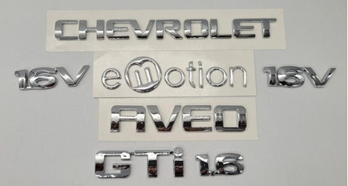 Foto de Chevrolet Aveo Emotion 16v Gti 16 Emblemas Cinta 3m