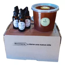 Miel De Abejas 1 Kilo Pura + 3 Tintura Propleo Envio Gratis