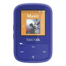 Mp3 Player Sandisk 32g - Bluetooth-resistente A Água-azul