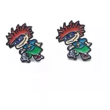 Aros Carlitos Rugrats Nickelodeon Aritos Pendientes Piercing