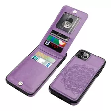 Funda Billetera Para iPhone 11 Pro Max (color Violeta)