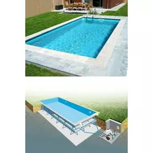 Projeto Como Construir Piscina De Alvenaria Concreto Armado 