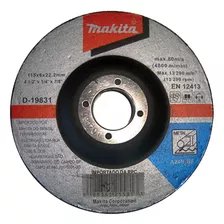Disco De Desbaste 115x6x22,23mm Para Metal D-19831 Makita