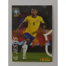 Cards: Futebol Seleção Brasileira - Gabriel Jesus. 