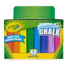 Tizas Lavables Para Exterior Crayola Tienda Oficial X48 Colo