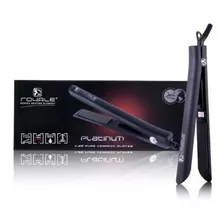 Plancha Para Cabello Platinum Black Royale Color Negro