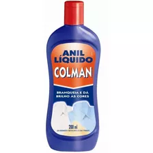 Anil Líquido Colman Branqueador De Roupas 200ml 