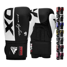 Guantes De Boxeo Rdx 12 Oz Blanco/negro