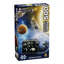 Quebra-cabeça 500 Peças Sistema Solar Brilha No Escuro 3727