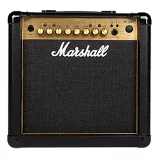 Amplificador Marshall Mg15gfx Transistor Para Guitarra De 15w Color Negro 230v
