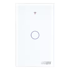 Interruptor Inteligente Smart Touch 1 Botão Haiz Hz-ws1 Cor Branco