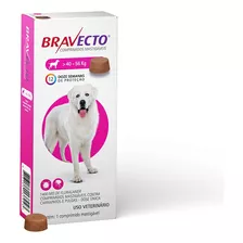 Antipulgas Bravecto Cachorro Cães 40kg A 56kg Msd Anti Pulga