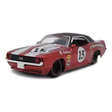 Miniatura Jada 1969 Chevy Camaro Ss #15 Bigtime Muscle 1/64