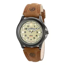 Reloj Timex Exped Mtl Field T40051 De Piel Marrón Para Hombr