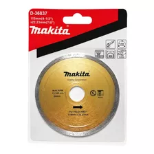 6 Unidades Disco Diamantado 115mm D-36837 Makita