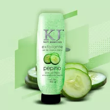 Exfoliante Facial Y Corporal En Gel Kj Con Extracto Natural Tipo De Piel Almendras