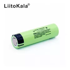 Batería 18650 Panasonic Ncr18650b, Liitokala Polo + Plano