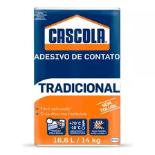 Cola Adesivo De Contato Cascola Alba 14kg 16,6 L Henkel