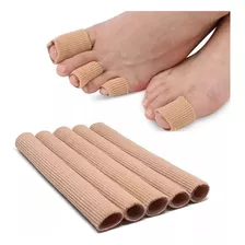 Tecido Gel Tubo Bandagem Dedo Pé Pés Calos Protetores Mão