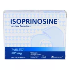 Isoprinosine 500 Mg Caja Con 20 Tabletas