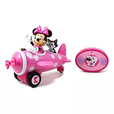 Avión De Radio Control De Minnie Mouse - Rosa - Jada Toys
