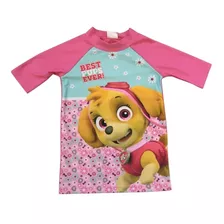 Remera Para Agua Con Filtro Uv Sky Paw Patrol