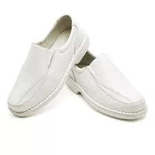 Sapatos Branco Couro Masculino Ranster Saúde Aos Pés Compre
