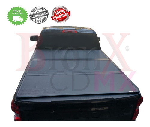 Tapa Batea Triptica Toyota Hilux 2012-2021 Doble Cabina Foto 2