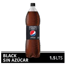 Gaseosa Pepsi Black Sin Azucar X 1,5l