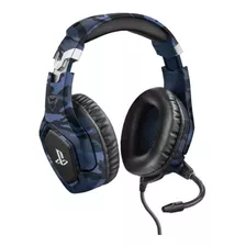 Headset Gamer Gtx488 Forze-b Azul Compatível Ps4 Trust