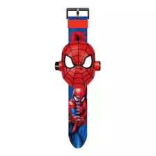 Reloj Proyector Infantil Niño Niña Figura Acción Spiderman 