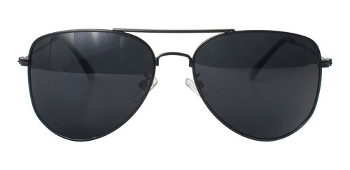 Óculos De Sol Aviador Preto Masculino Feminino + Case