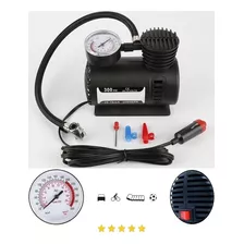 Kit Mini Compressor Ar Elétrica Bomba Pressão Calibrar Peneu