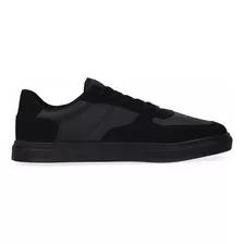 Tenis Color Negro Estilo Street De Hombre C&a