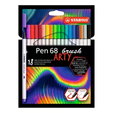Stabilo Pen 68 Brush 18 Colores