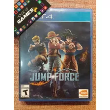 Jump Force Ps4 Midia Física Usado Original 