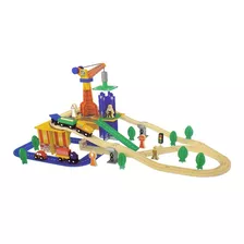  Juego Infantil 80 Piezas Construccion En Madera