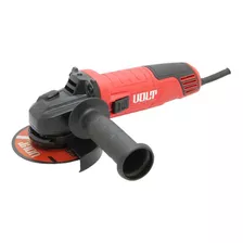 Amoladora De 4,5 Volt 11000rpm860w La Mejor Semiprofesional Color Roja Y Negra Frecuencia 50hz