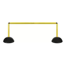 Barreira De Salto De Plástico - 32cm - Preto/amarelo - Muvin