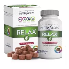 Nutrafases Relax 60 Tablet P/cães Para Ansiedade/estresse