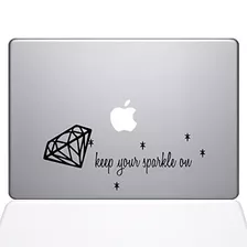 The Decal Guru 1677 Mac 15x Bla Keep Your Sparkle On