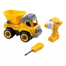 Caminhão De Construção City Machine Multikids - Br1082