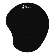 Mouse Pad Nextep Ergonómico Gel Color Negro Ne-418c 