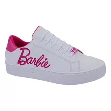 Tenis Casual Dama Barbie Ills Color Blanco