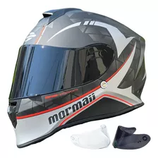 Capacete Moto Fosco Fechado Integral Tiger Com Narigueira