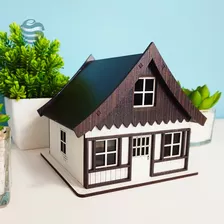 Mini Casinha Gaúcha Brinquedo Maquete Jardim Vaso Suculenta