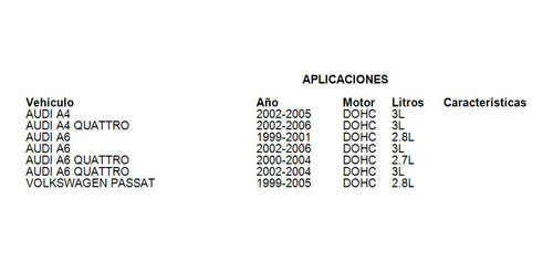 Junta Multiple Escape Volkswagen Passat 2001 2.8l Ajusa Foto 2