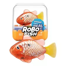 Brinquedo Peixe Robô Alive Laranja Robô Fish F0084-8g - Fun