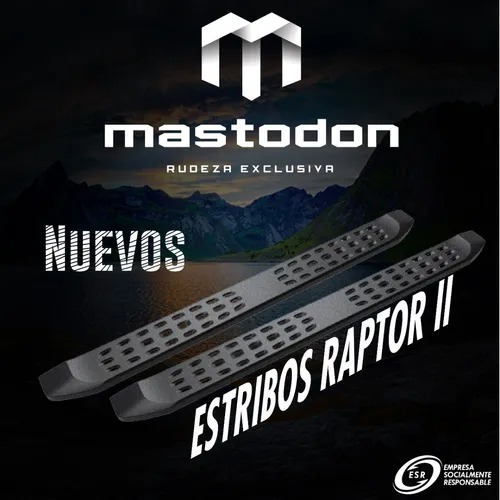 Estribos Raptor 2 Chevrolet Silverado 19-22+ Crew Mastodon Foto 2