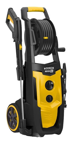 Hidrolavadora Auto Stop Dogo 2100w 140bar Nexus 120 Pro Dgm Amarillo Y Negro